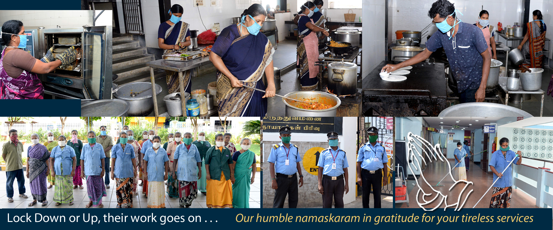 catering and cleaning
